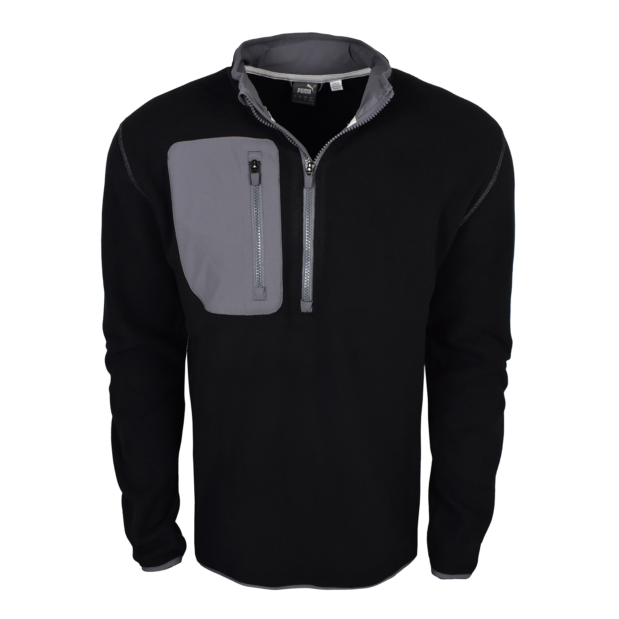 Puma Golf Fleece 1/4 Zip Pullover | RockBottomGolf.com